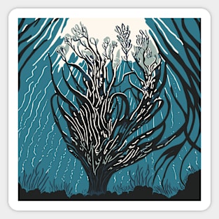 Algal Underwater World III Sticker